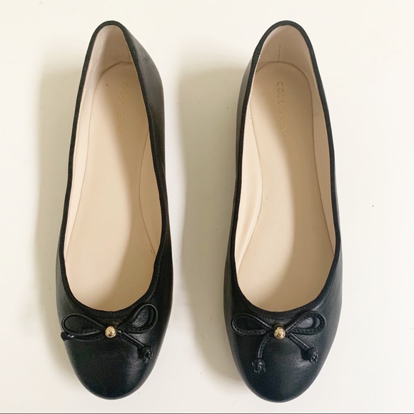 cole haan megan leather ballet flats